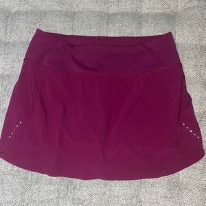 Athleta run with it skort